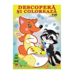 Animale de padure - Descopera si coloreaza