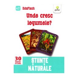 Unde cresc legumele? 3 ani+ (Eduflash)