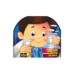 Omul de stiinta. Abtibilduri colorate