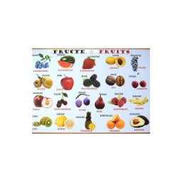 Plansa: Fructe - Legume