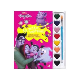 Disney. Vampirina. Sa pictam impreuna! Carte de colorat cu pensula si acuarele