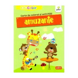 Carte de colorat si activitati amuzante. EduColor