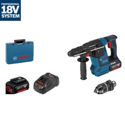 Ciocan rotopercutor cu acumulator cu SDS plus GBH 18V-26 F - cu 2 acumulatori de 6 Ah