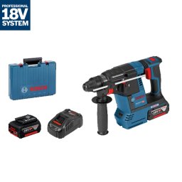 Ciocan rotopercutor cu acumulator cu SDS plus GBH 18V-26 in valiza profesionala