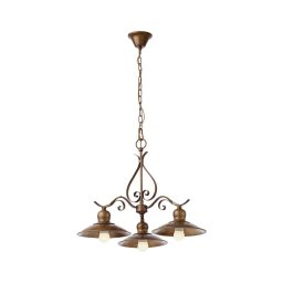 INCANTI 02-760 - Lustră pe lanț LENA 3xE27/42W/230V
