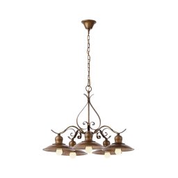 INCANTI 02-761 - Lustră pe lanț LENA 5xE27/42W/230V