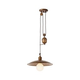 INCANTI 02-758 - Lustră pe cablu LENA 1xE27/42W/230V