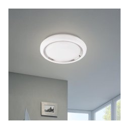 Eglo 96686 - Plafonieră LED RGBW CAPASSO-C, dimabil, 17W, 230V