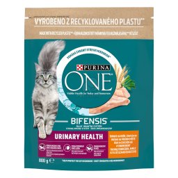 Purina One Urinary Health cu Pui și Grâu, hrană uscată pentru pisici 0,8 kg