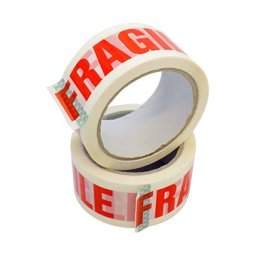 Banda adeziva cu solvent "FRAGILE" 48mm x 60m