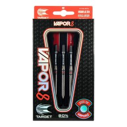 Sageti Target Vapor8 black 80% tungsten Red-steel 23g