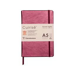 Notebook cu coperta tare din piele Cuirise, A5, Clairefontaine