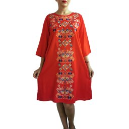 Rochie brodata Zambila 2