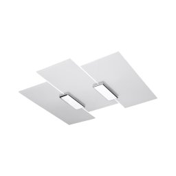 Plafonieră FABIANO 3xE27/60W/230V alb/crom