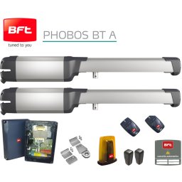 Automatizare poarta batanta cu brat fix BFT PHOBOS AC A25 KIT 230V , 2,5ml./canat , maxim 500 kg