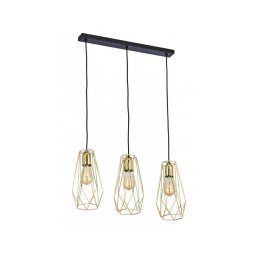 TK Lighting 2698 - Lustră pe cablu LUGO 3xE27/60W/230V