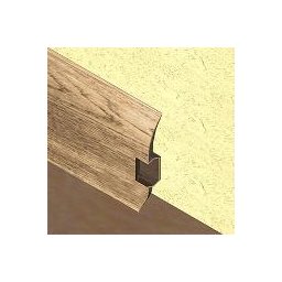 PBC605.126-Plinta pentru cabluri din PVC, 60x20 mm, 2,5 m lungime, culoare stejar nordic