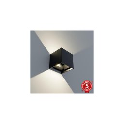 APLED - LED Aplică perete exterior CUBE 2xLED/3W/230V IP65