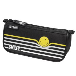 Necessaire Herlitz triunghiular Smiley World Black Stripes