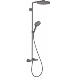 Sistem dus Hansgrohe Raindance Select S 240, baterie termostatata, negru periat -27633340