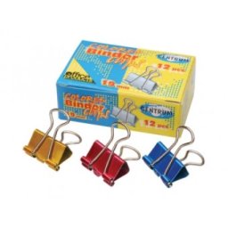 Clips metalic color lat de 19mm