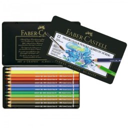 Creioane colorate acuarela A.Durer 12 buc. Faber-Castell
