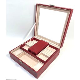 Cutie Bijuterii Premium „Gillian Jones” Organizare Lux și Versatilitate