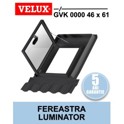 Fereastra luminator VELUX pentru acces pe acoperis GVK 0000 46x61