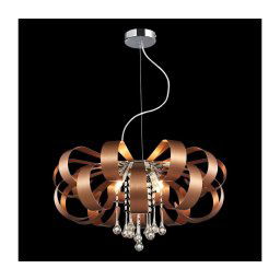 LUXERA 64408 - Lustră pe cablu de cristal RIBBON CRYSTAL 6xG9/33W/230V