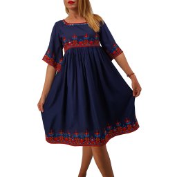 Rochie brodata Zica 2