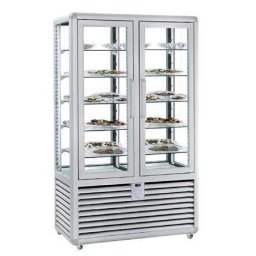 Vitrina frigorifica verticala de prezentare pentru ciocolata cu 2 usi, 742 L