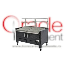 Grătar profesional Barbeque pentru Steak pe cărbuni, PIRA BBQ M120
