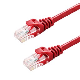 Cablu 20 m CAT6 UTP 24AWG BC Rosu