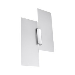 Aplică perete FABIANO 2xE27/60W/230V alb/crom