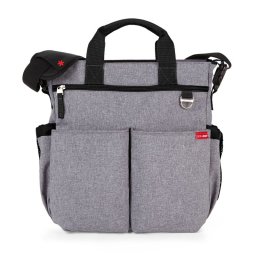 Geanta de scutece Duo Signature Heather grey