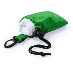 Poncho pelerina de ploaie cu gluga - Verde