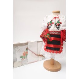 Set Traditional Botez - Costumas fetita Trusou