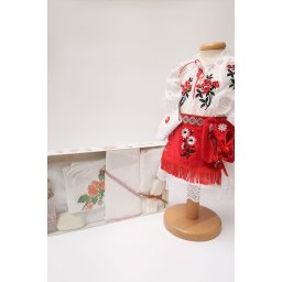 Set Traditional Botez - Costumas fetita Trusou 2