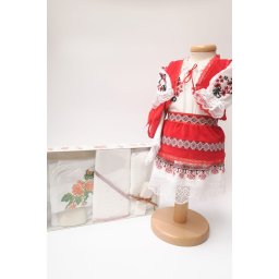 Set Traditional Botez - Costumas fetita Trusou 3