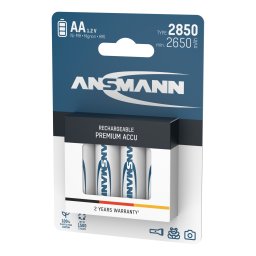 Set 4 acumulatori AA Ansmann 1.2V 2850mAh