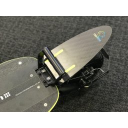 Aripa spate fibra carbon pentru Dualtron 3, Thunder, Speedway 4 & 5, design sportiv, imbunatateste aerodinamica si racirea motorului