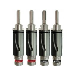 Set 4 mufe cablu boxe tip banana Norstone BLS500 Silver