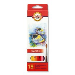 Set 18 creioane colorate KOH-I-NOOR Aquarell PESTI