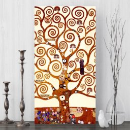 Tablou Canvas Gustav Klimt, Copacul OPOGK2 (Dimensiune LxH: 40x80cm)
