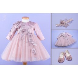 Set botez 3 piese Falls of Flowers