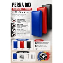 Perna box cu montaj pe perete 50x30x10 cm