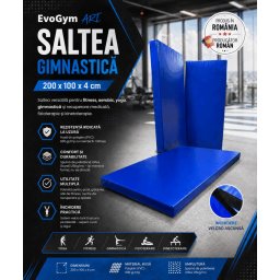 Saltea EvoGym ART 200X100X4 cm