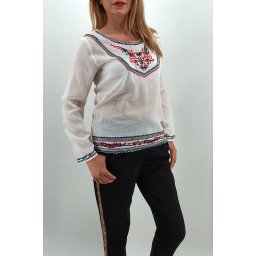 Bluza brodata Leona