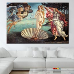 Tablou Botticelli, Nasterea Lui Venus RBOT1 (Dimensiune LxH: 120x80cm)