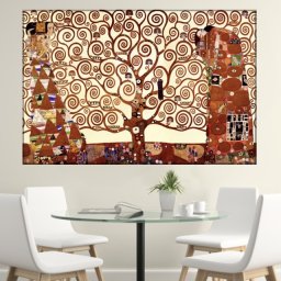 Tablou Gustav Klimt, Copacul Vietii OPOGK4 (Dimensiune LxH: 105x70cm)